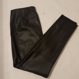 H&M faux leather pants size 16